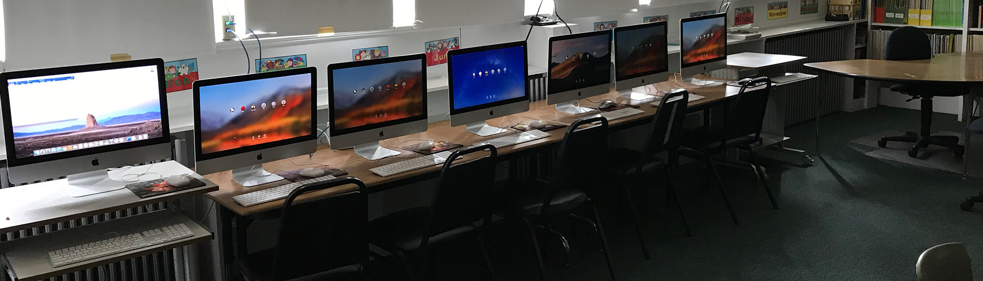 Classroom With Computers